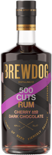 Brewdog 500 CUTS CHERRY AND DARK CHOCOLATE RUM 40% Vol. 0,7l