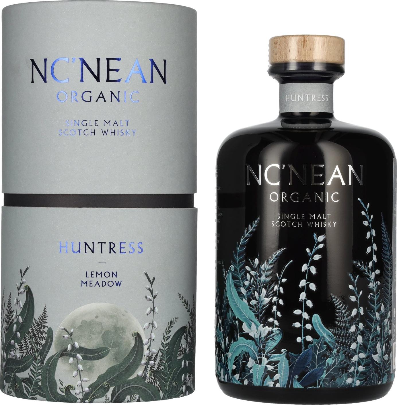 Nc'nean Huntress Lemon Meadow Single Malt Scotch Whisky Organic 48,5% Vol. 0,7l in Giftbox