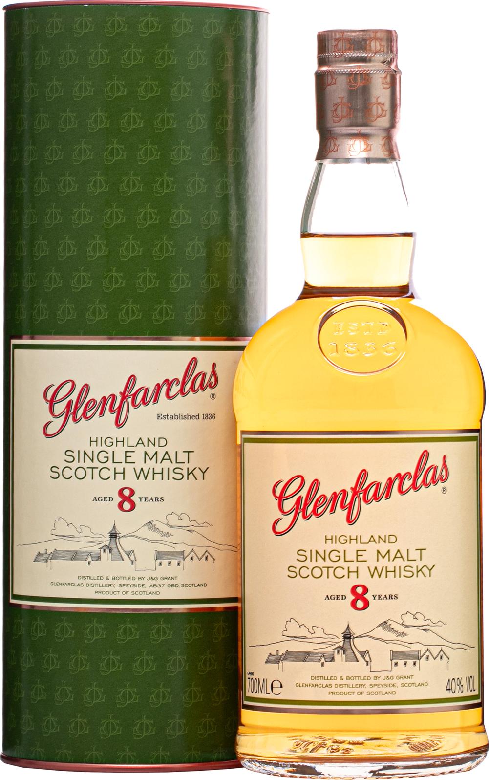 Glenfarclas 8 Year Old 40% Vol. 0,7l in Giftbox