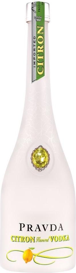 Pravda CITRON Flavored Vodka 37,5% Vol. 0,7l