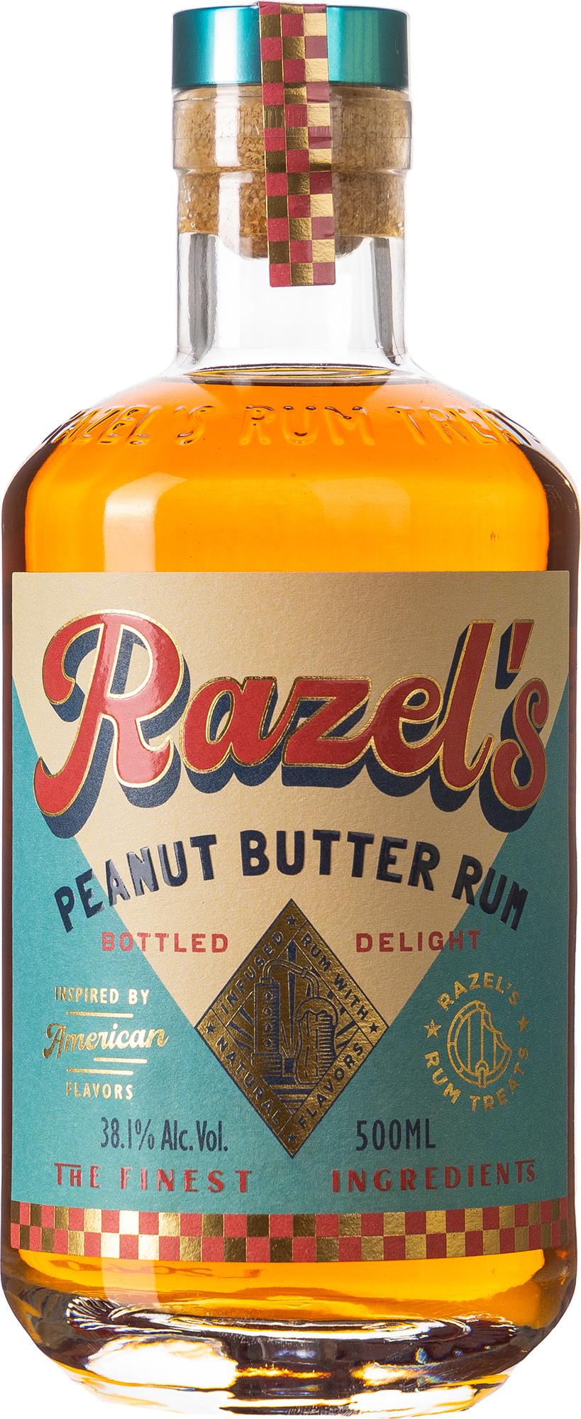 Razel's Peanut Butter Rum 38,1% Vol. 0,5l