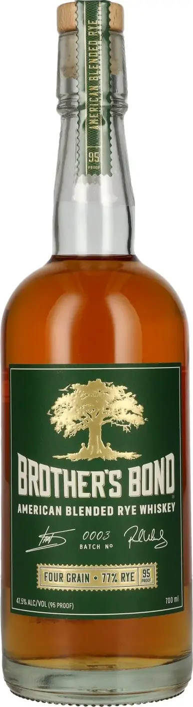 Brother's Bond American Blended Rye Whiskey 47,5% Vol. 0,7l