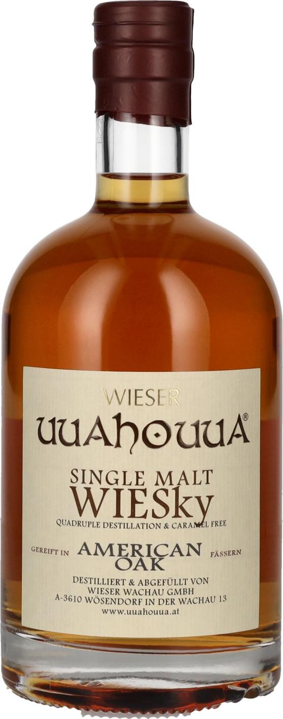 Wieser Single Malt WIESky American Oak Whisky 40% Vol. 0,5l