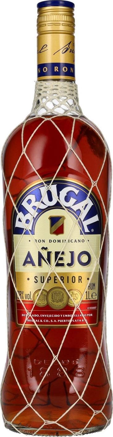 Brugal AÑEJO Superior Rum 38% Vol. 1l