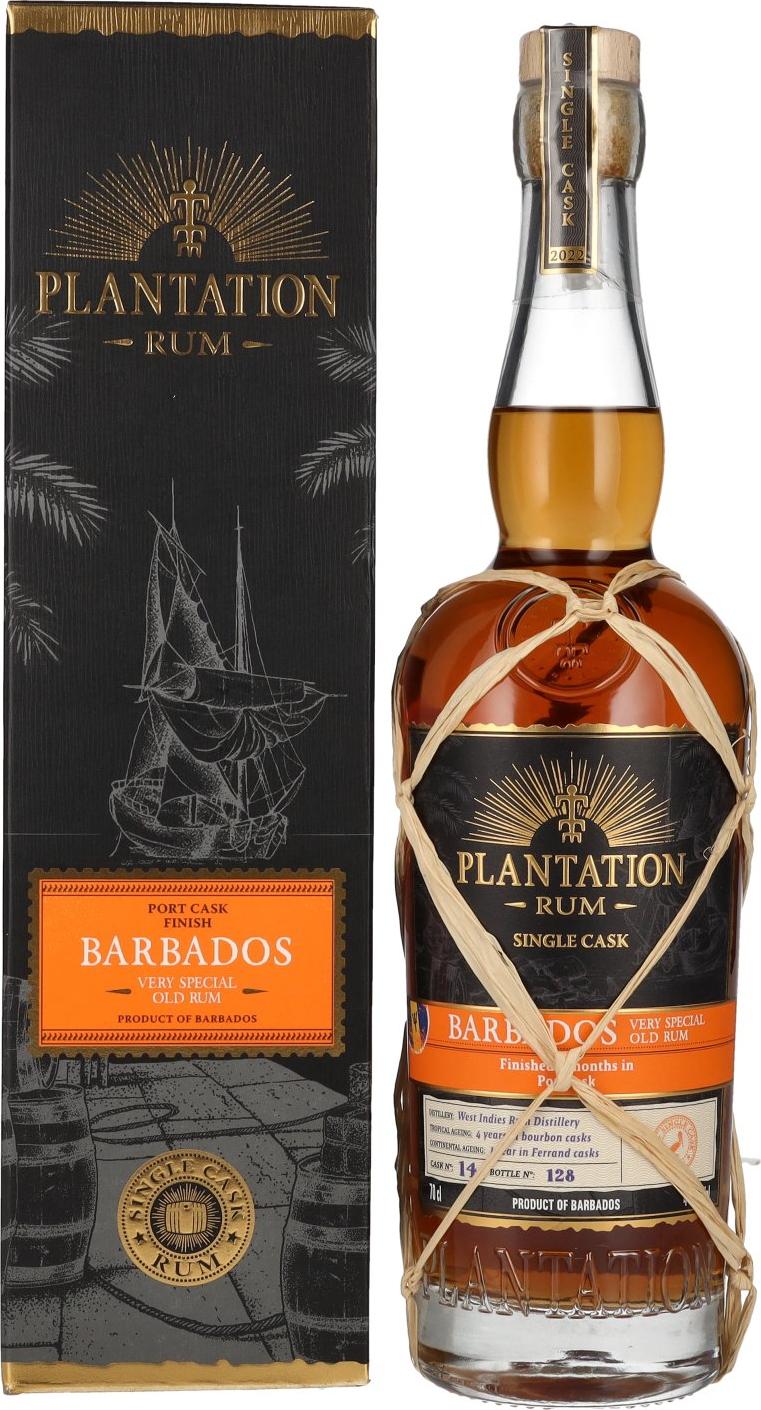 Plantation / Planteray BARBADOS Single Cask Port Finish Very Special Old 44,9% Vol. 0,7l