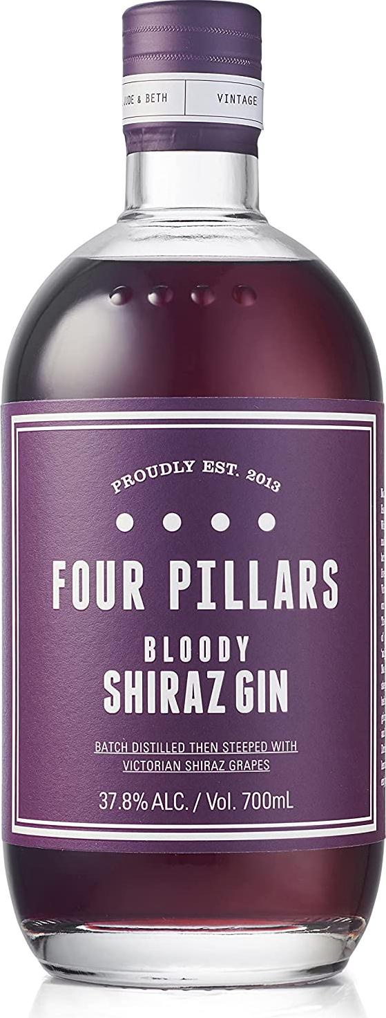 Four Pillars BLOODY SHIRAZ Gin 37,8% Vol. 0,7l