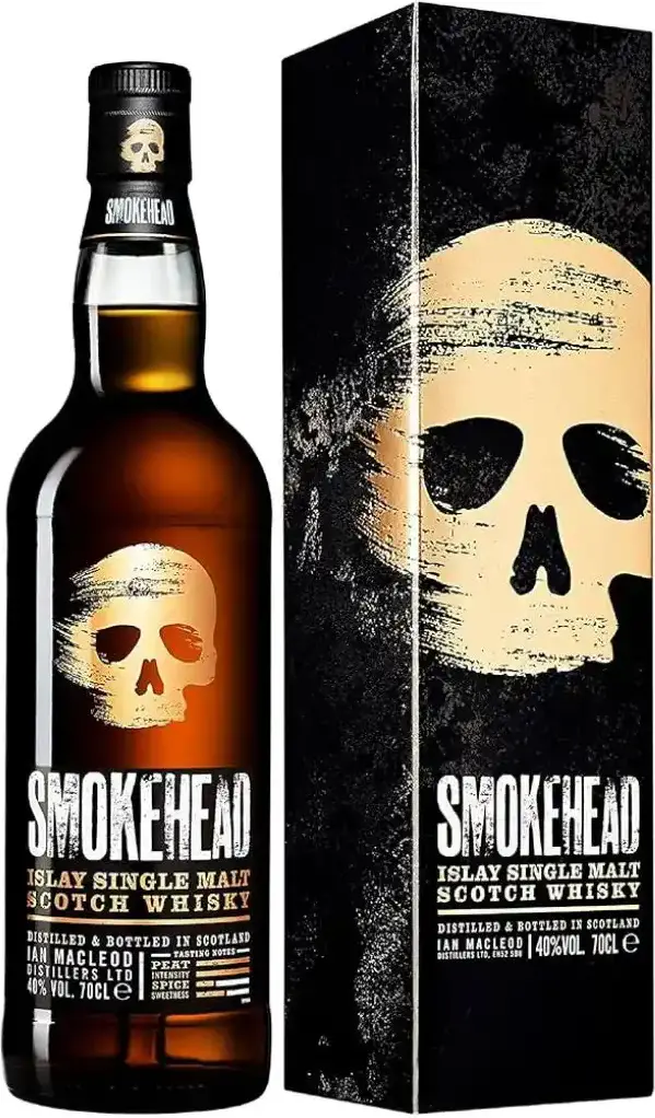 Smokehead ORIGINAL Islay Single Malt Scotch Whisky 43% Vol. 0,7l