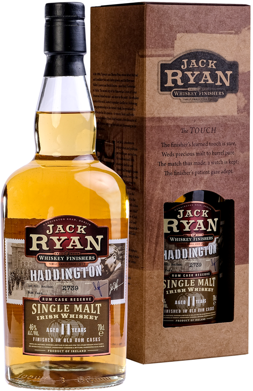 Jack Ryan HADDINGTON 11 Years Old Whiskey 46% Vol. 0,7l in Giftbox