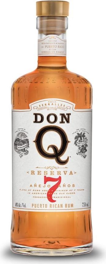 Don Q Reserva 7 Añejo Rum 40% Vol. 0,7l