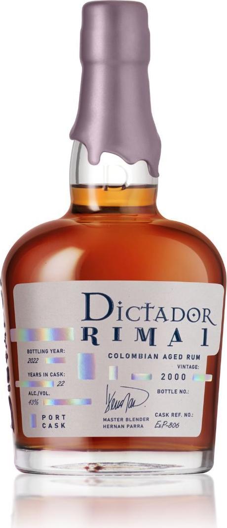 DICTADOR RIMA I PORT FINISH VINTAGE 2000 43 %