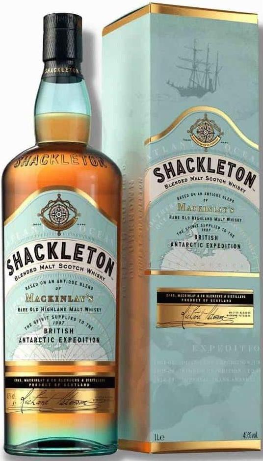 Mackinlay's Shackleton Blended Malt Scotch Whisky 40% Vol. 0,7l in Giftbox