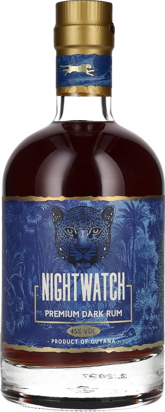 Night Watch Premium Dark Rum 45% Vol. 0,7l