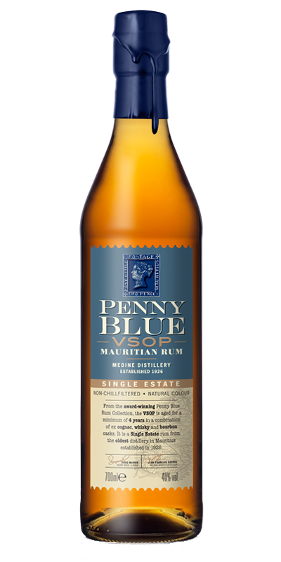 Penny Blue VSOP Single Estate Mauritian Rum 40% Vol. 0,7l