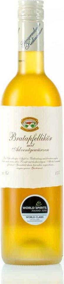 Auersthaler Baked Apple Liqueur with Advent Spices 17% Vol. 0,7l