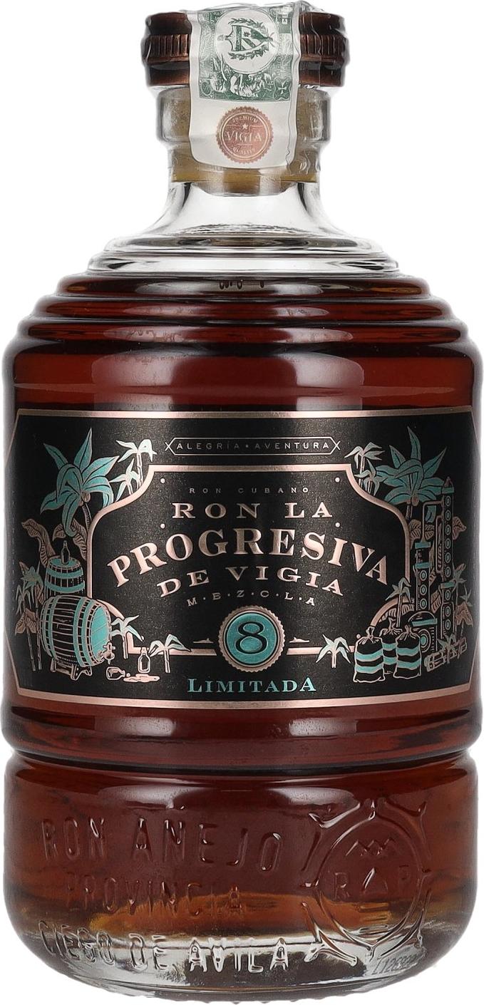 Ron La Progresiva De Vigia Mezcla 8 Limitada Rum 41% Vol. 0,7l