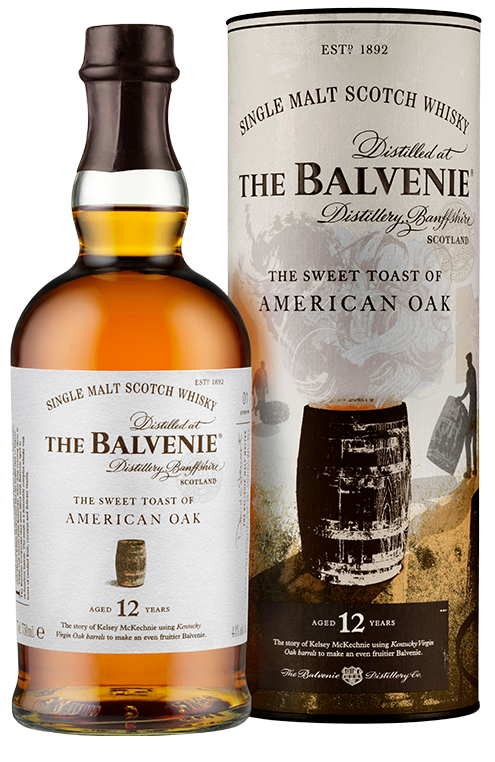 The Balvenie 12 Year Old THE SWEET TOAST OF AMERICAN OAK 43% Vol. 0,7l