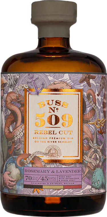 BUSS SPIRITS BUSS N°509 REBEL CUT Gin 47% Vol. 0,7l