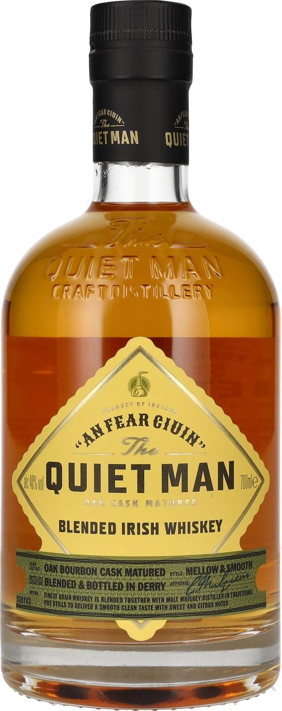 The Quiet Man AN FEAR CIUIN Traditional Irish Whiskey 40% Vol. 0,7l