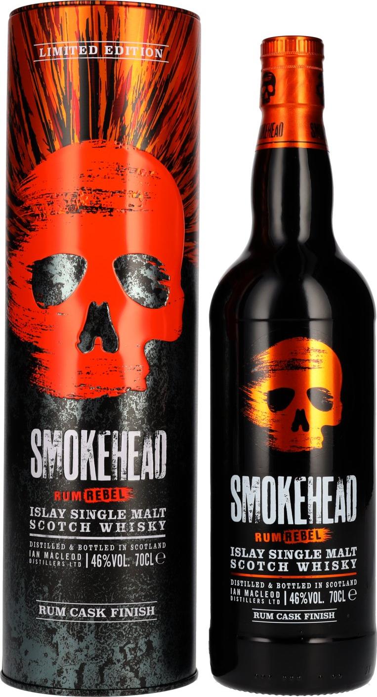 Smokehead RUM REBEL 46% Vol. 0,7l in Tinbox