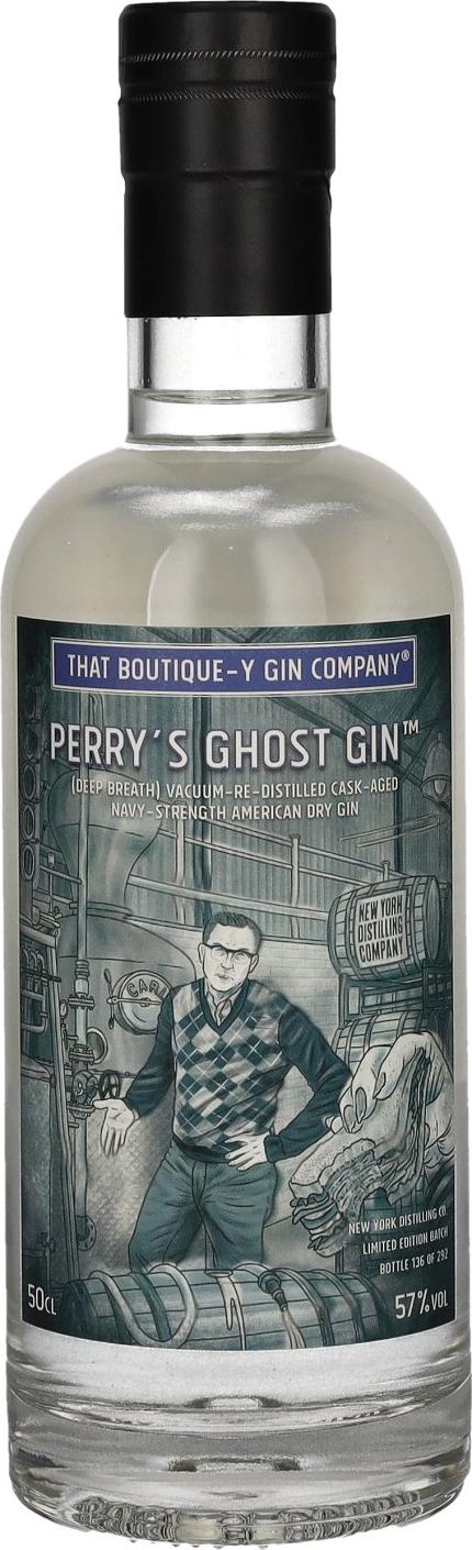 That Boutique-y Gin Company PERRY'S GHOST GIN - NY Distilling 57% Vol. 0,5l