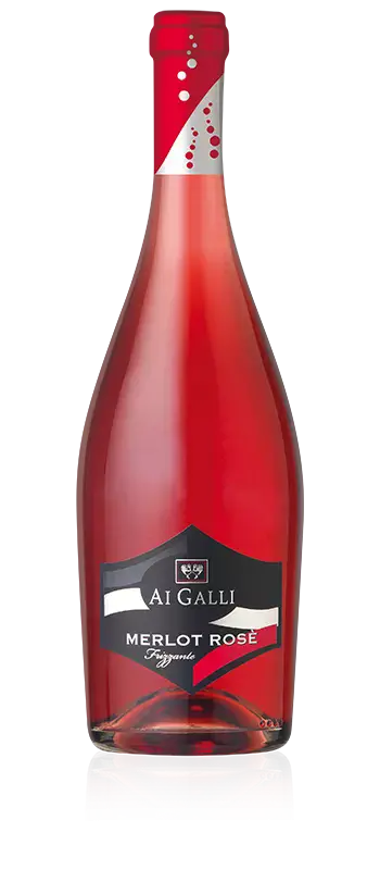 AI GALLI Merlot Rosé Frizzante IGT 11% Vol. 0,75l