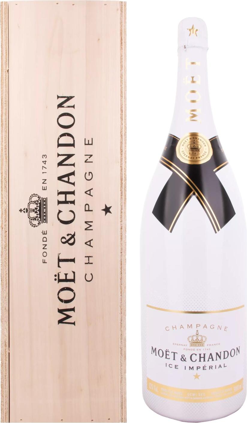 Moët & Chandon ICE IMPÉRIAL Champagne Demi-Sec 12% Vol. 3l in Woodenbox