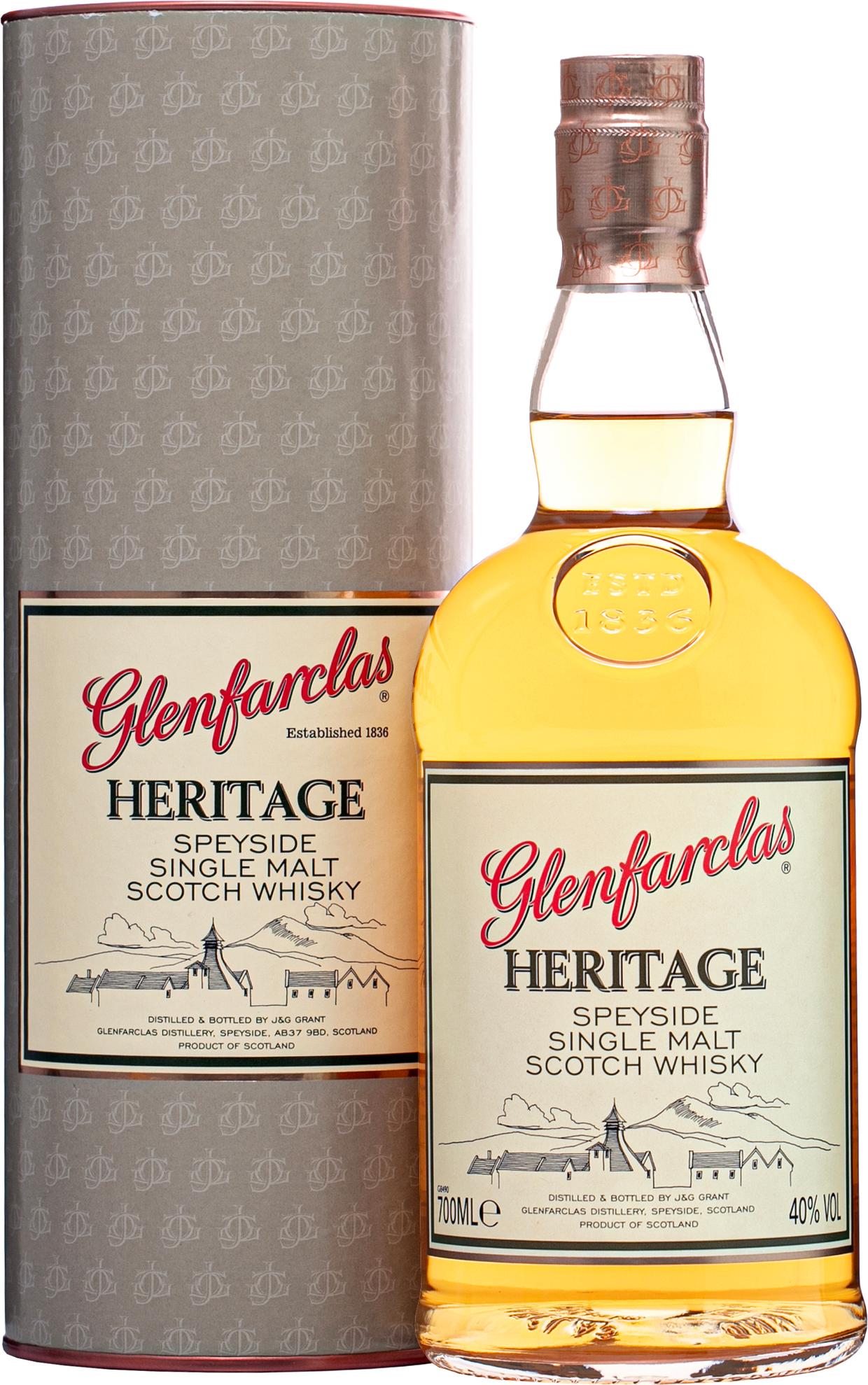 Glenfarclas HERITAGE 40% Vol. 0,7l in Giftbox