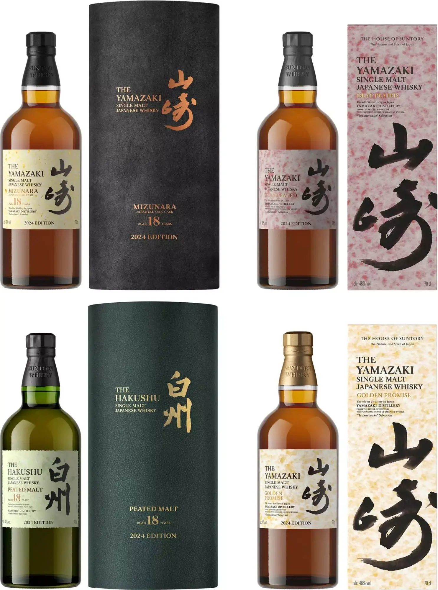 Suntory TSUKURIWAKE SELECTION 2024 LIMITED EDITION Set