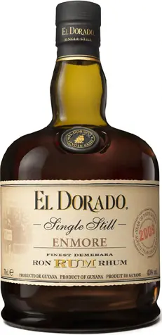El Dorado Single Still ENMORE Finest Demerara Rum 2009 40% Vol. 0,7l