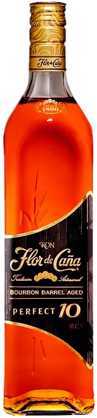 Flor de Caña PERFECT 10 Bourbon Barrel Aged 40% Vol. 1l