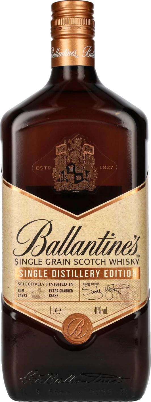 Ballantine's SINGLE DISTILLERY EDITION Single Grain Scotch Whisky 40% Vol. 1l