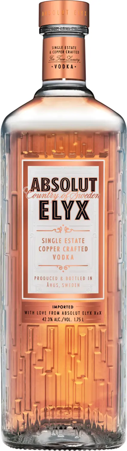 Absolut Vodka ELYX 42,3% Vol. 1,75l