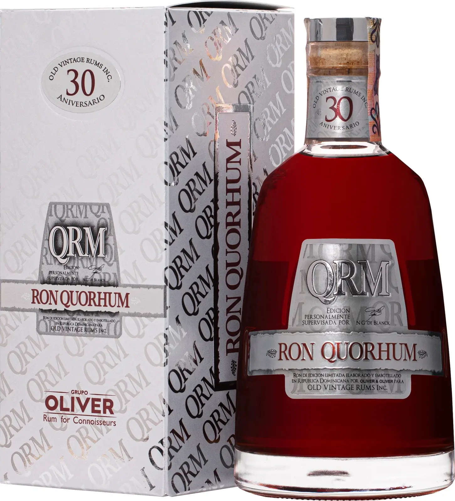 Ron Quorhum 30 Aniversario Old Vintage Rum 40% Vol. 0,7l in Giftbox