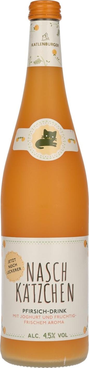 Katlenburger Naschkätzchen Pfirsich 4,5% Vol. 0,75l