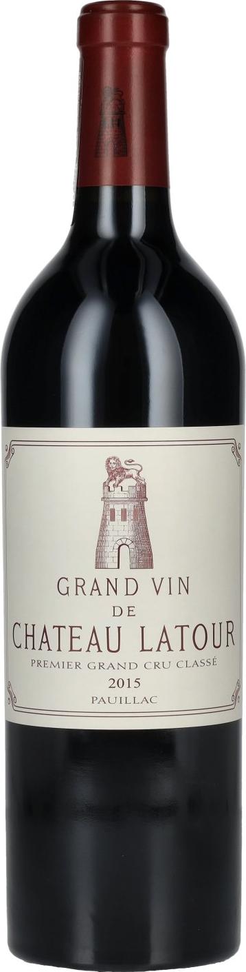 Château Latour Premier Grand Cru Classé Pauillac 2015 13% Vol. 0,75l