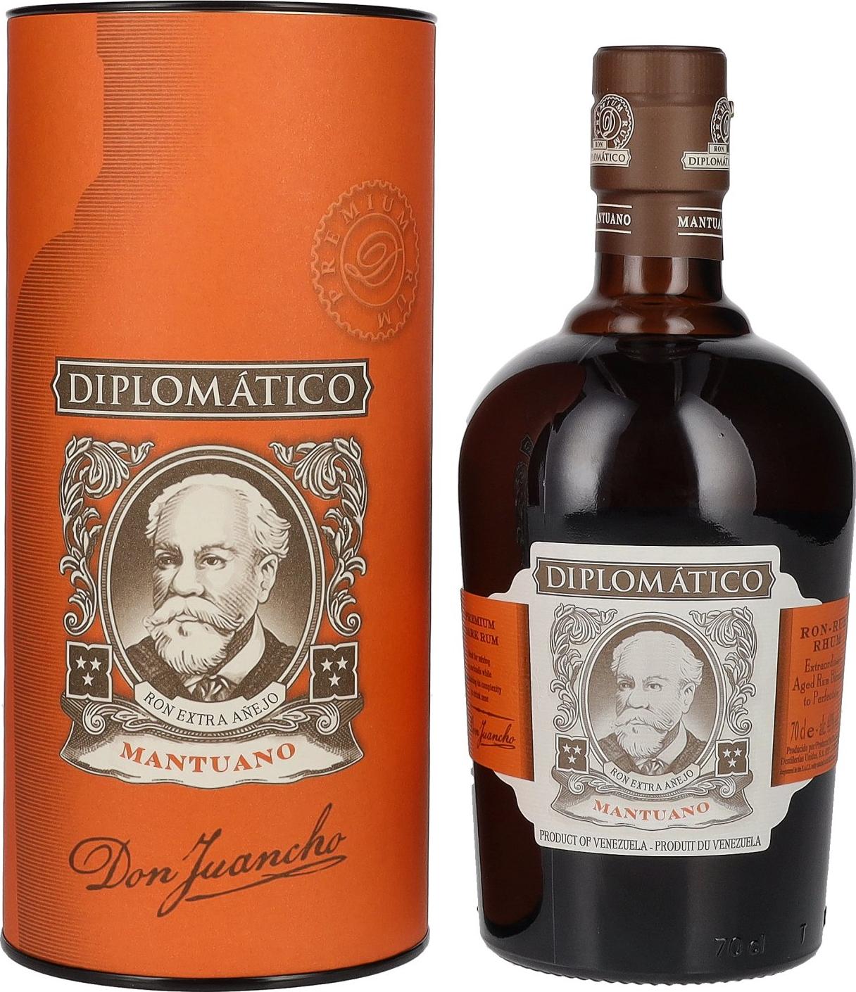 Diplomático Mantuano Ron Extra Añejo 40% Vol. 0,7l in Giftbox