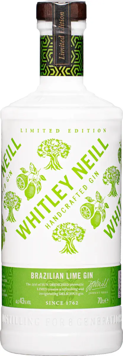Whitley Neill BRAZILIAN LIME GIN Limited Edition 43% Vol. 0,7l