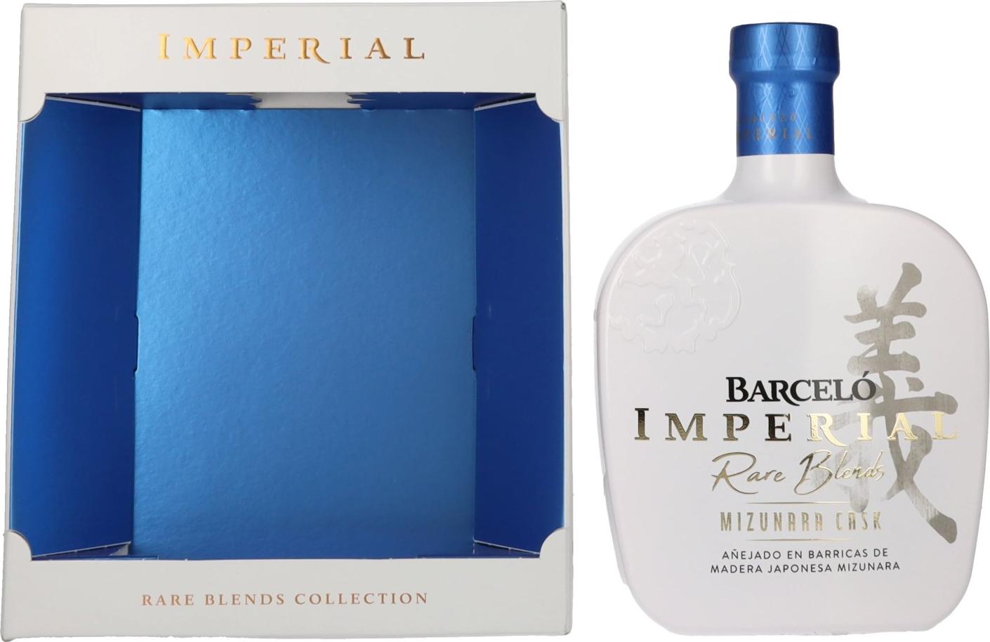 Barceló Imperial Rare Blends Mizunara Cask 43% Vol. 0,7l in Giftbox