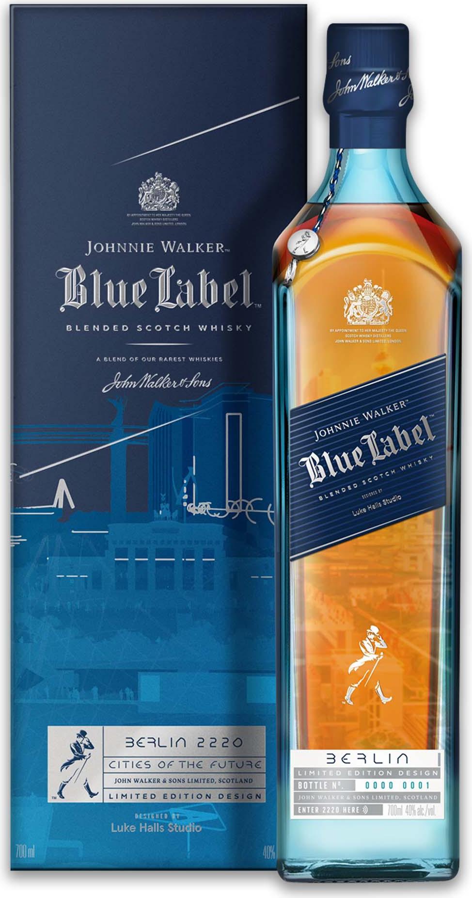 Johnnie Walker Blue Label Cities of the Future: Berlin 2220 40% Vol. 0,7l