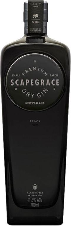 Scapegrace Premium Black Dry Gin 41,6% Vol. 0,7l