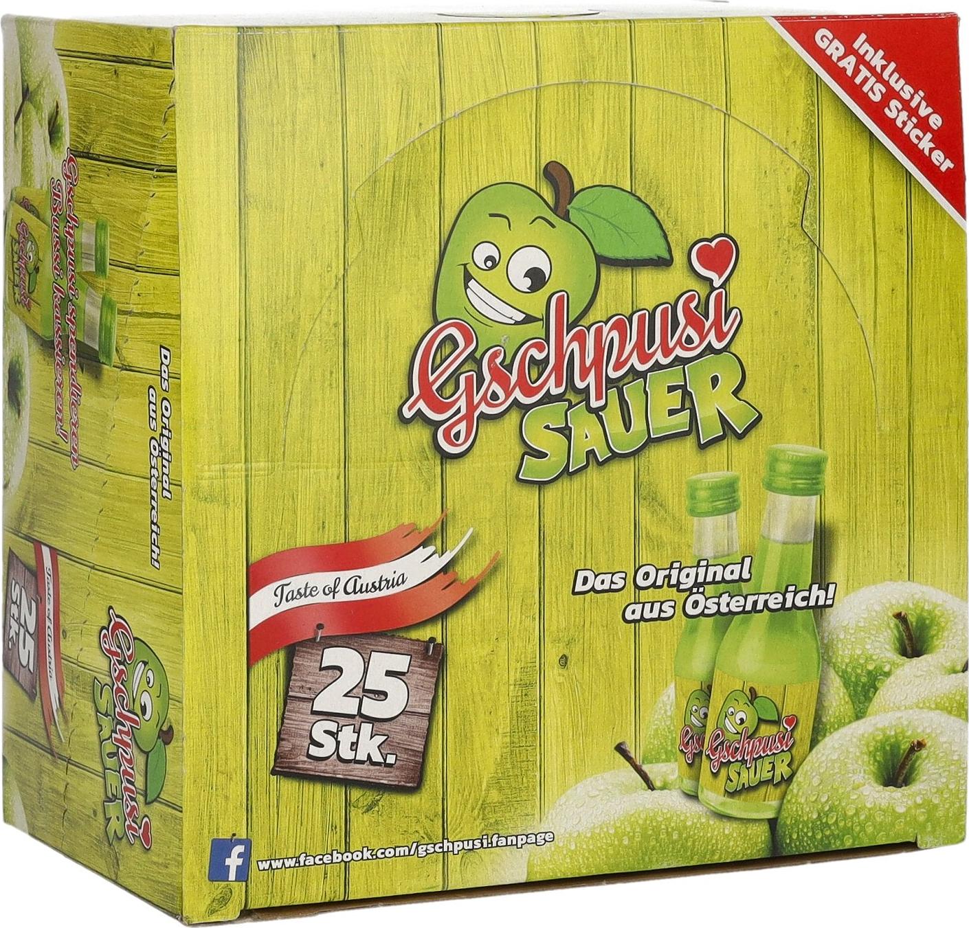 Gschpusi Sauer 16% Vol. 25x0,02l