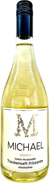 Michael Gelber Muskateller Traubensaft Frizzante Alcohol-free 0,7l