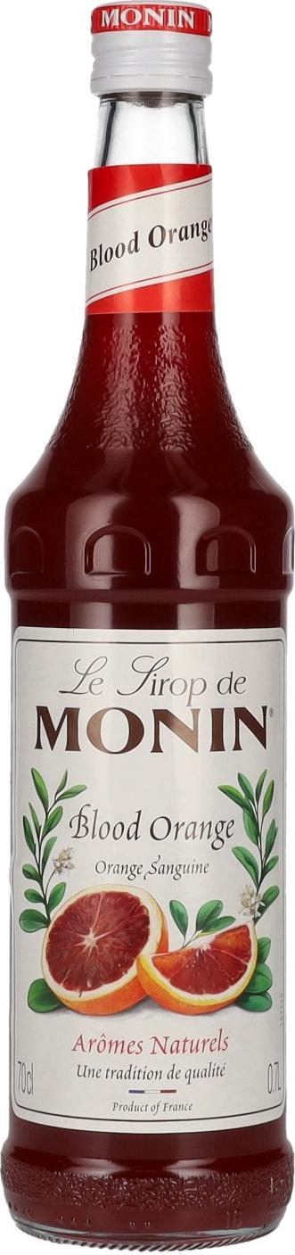Le Sirop de MONIN BLOOD ORANGE 0,7l