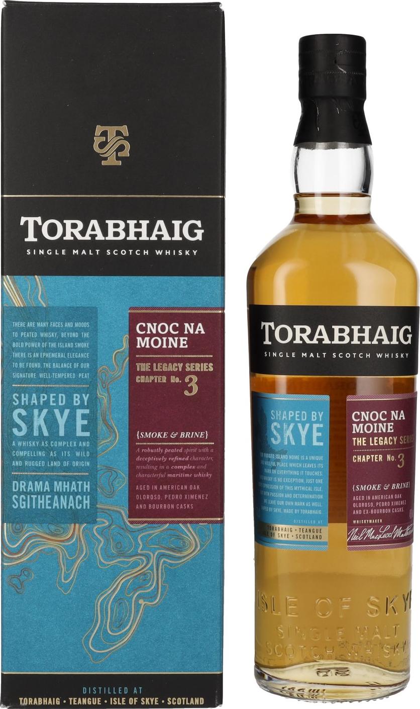 Torabhaig CNOC NA MÒINE The Legacy Series Single Malt 46% Vol. 0,7l in Giftbox