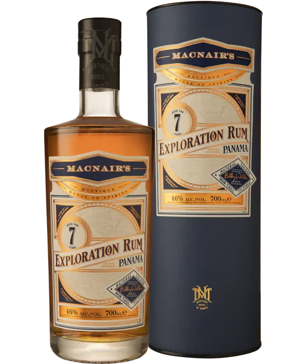 MacNair's EXPLORATION RUM PANAMA 7 YEAR OLD 46% Vol. 0,7l