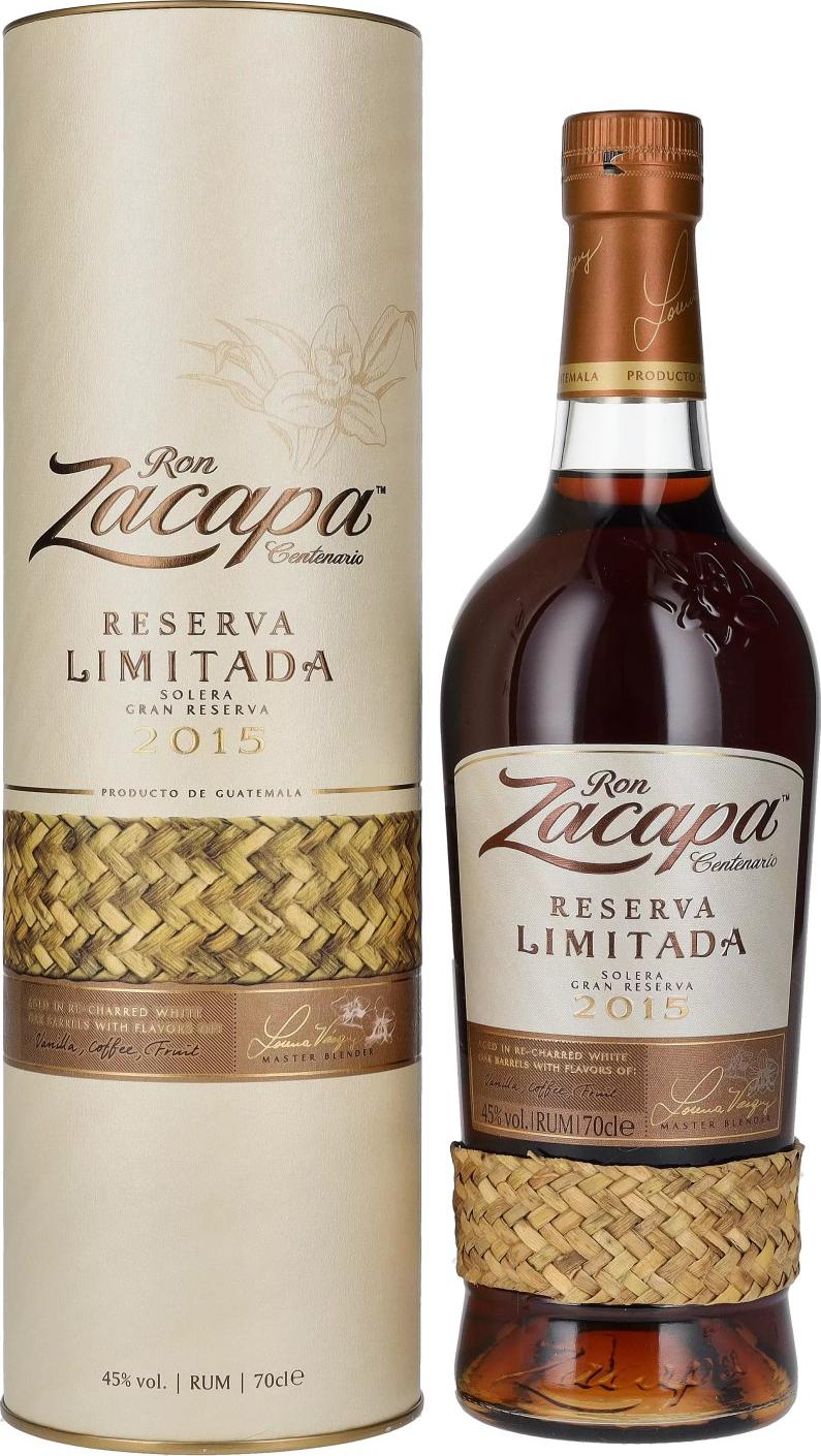 Zacapa RESERVA LIMITADA 2015 45% Vol. 0,7l