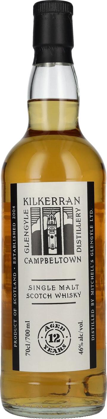 Kilkerran Glengyle Distillery 12 Years Old Single Malt Scotch Whisky 46% Vol. 0,7l
