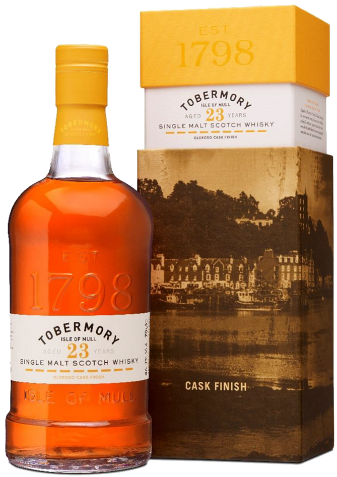 Tobermory THE HEBRIDEAN SERIES 23 YEAR OLD 46,3% Vol. 0,7l