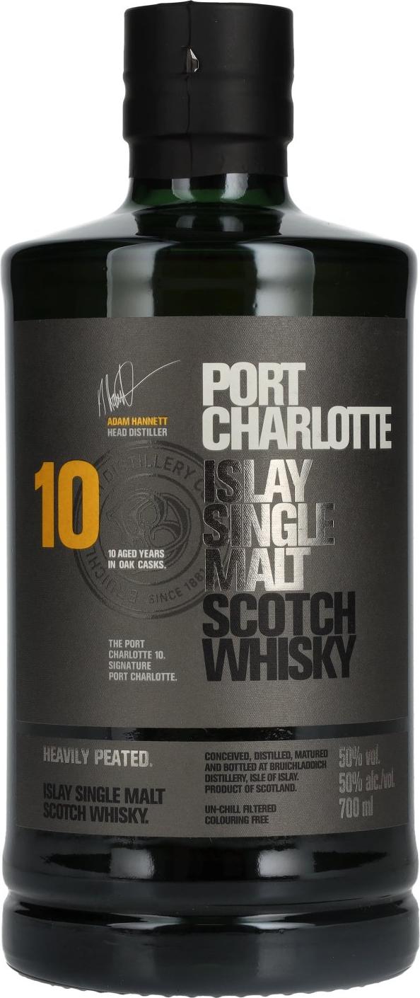 PORT CHARLOTTE 10 Year Old 50% Vol. 0,7l