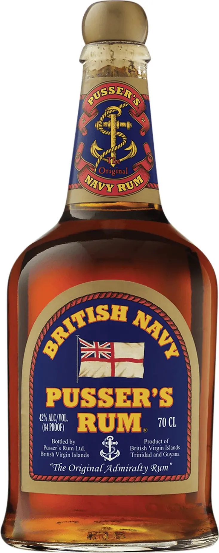 Pusser Pusser's Original Admiralty Rum 40% Vol. 0,7l